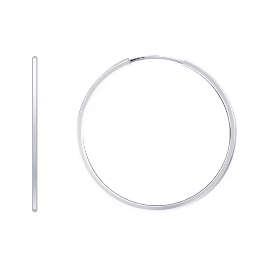 Серьги из серебра