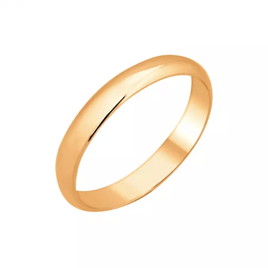 Кольцо обручальное из золота