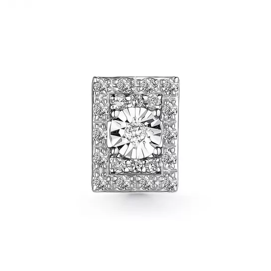 Подвеска с бриллиантами из золота