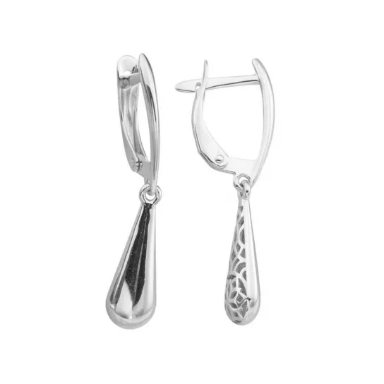 Серьги из серебра