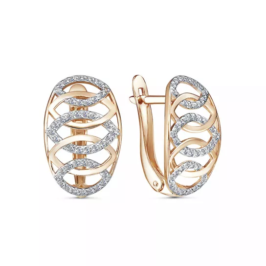 Серьги из золота