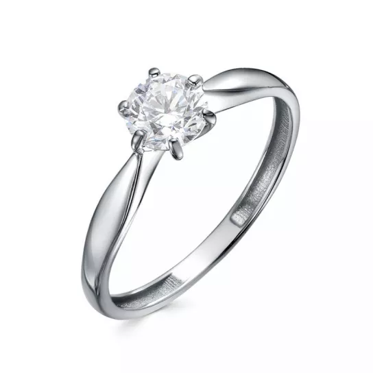 Кольцо с бриллиантами с бриллиантом из золота